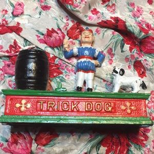 Trick dog bank